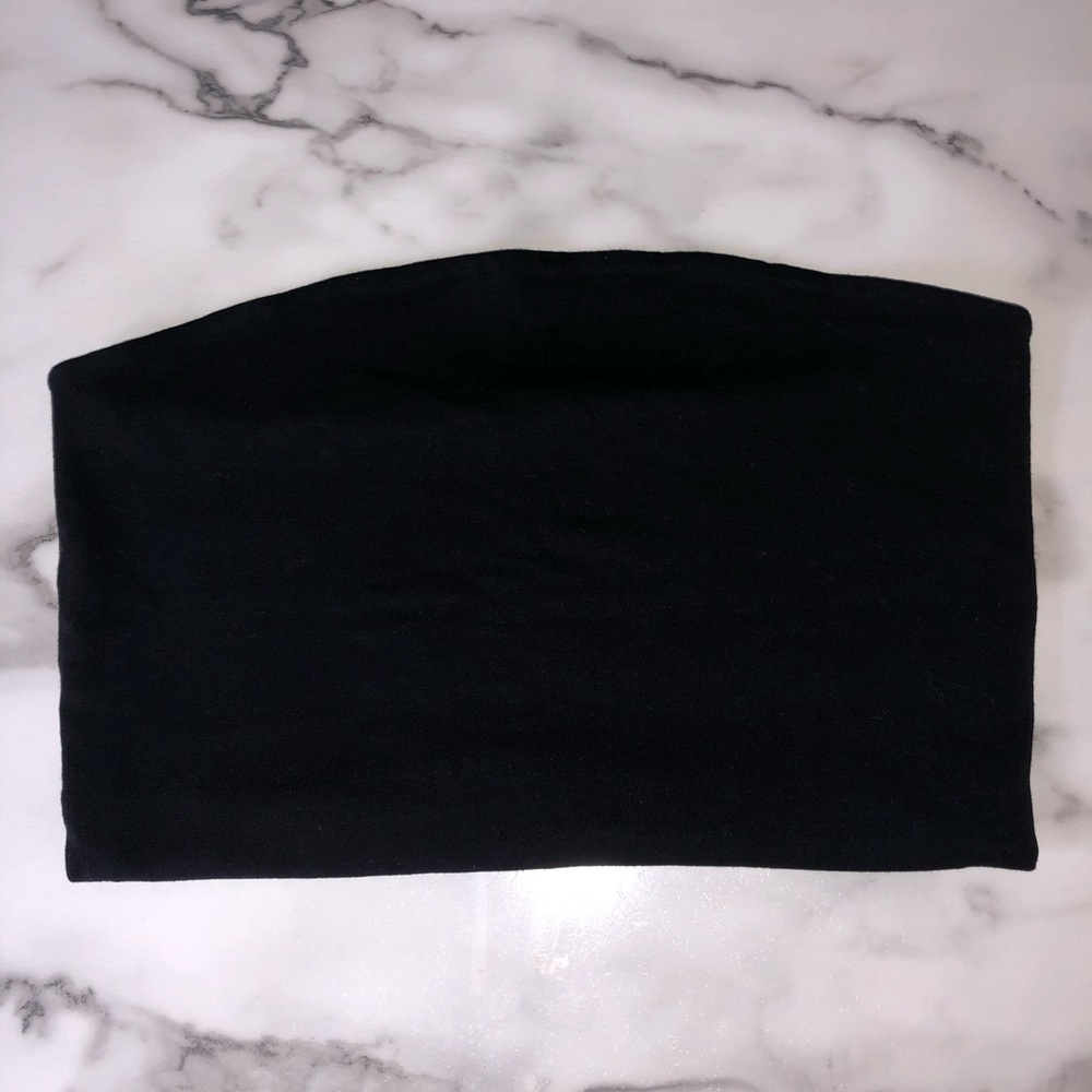 black tube top